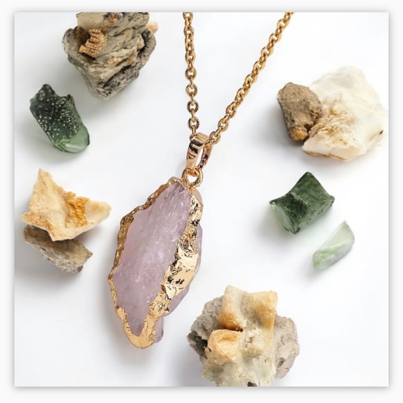 Rose Quartz necklace - Picture 5 of 5